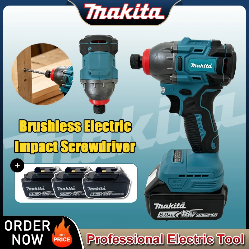 Woodworking Power Tools - مفك براغي كهربائي لاسلكي ماكيتا 18