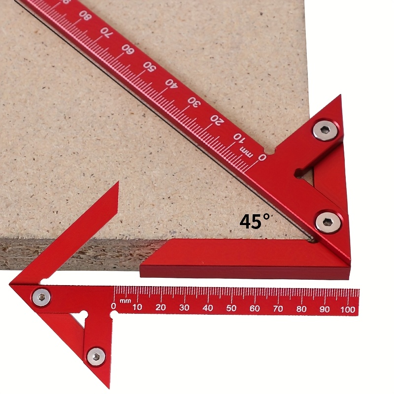 Marking Gauge Tool - مسطرة تحديد المركز وقياس الزوايا 45/90
