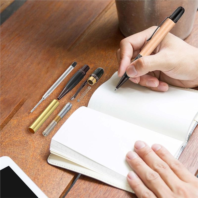 Woodworking Teacher - مجموعة صنع الأقلام DTA4، 10 مجموعات