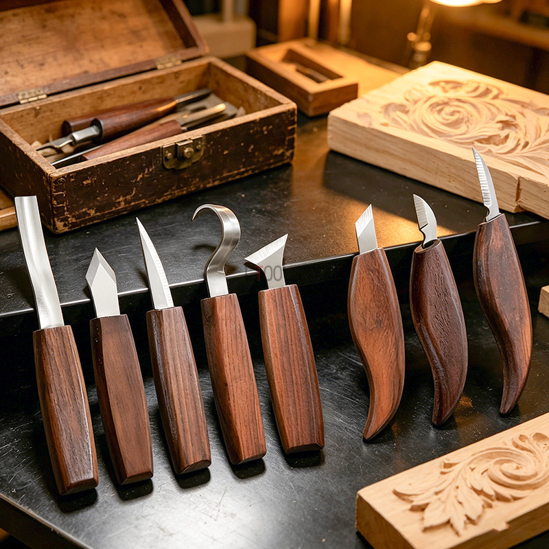 Woodworking Kits For Beginners - مجموعة أدوات نحت الخشب اليدوية للمبتدئين،