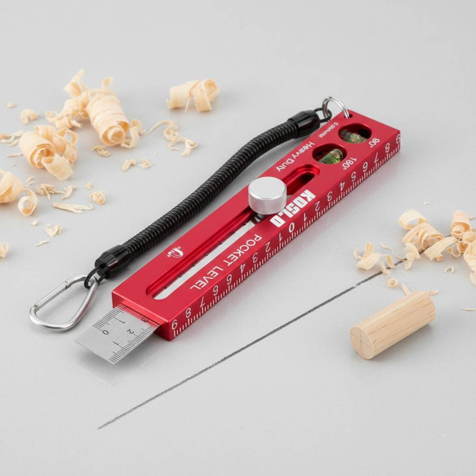 Marking Gauge Tool - مسطرة قياس جذابة متعددة الوظائف، مسطرة