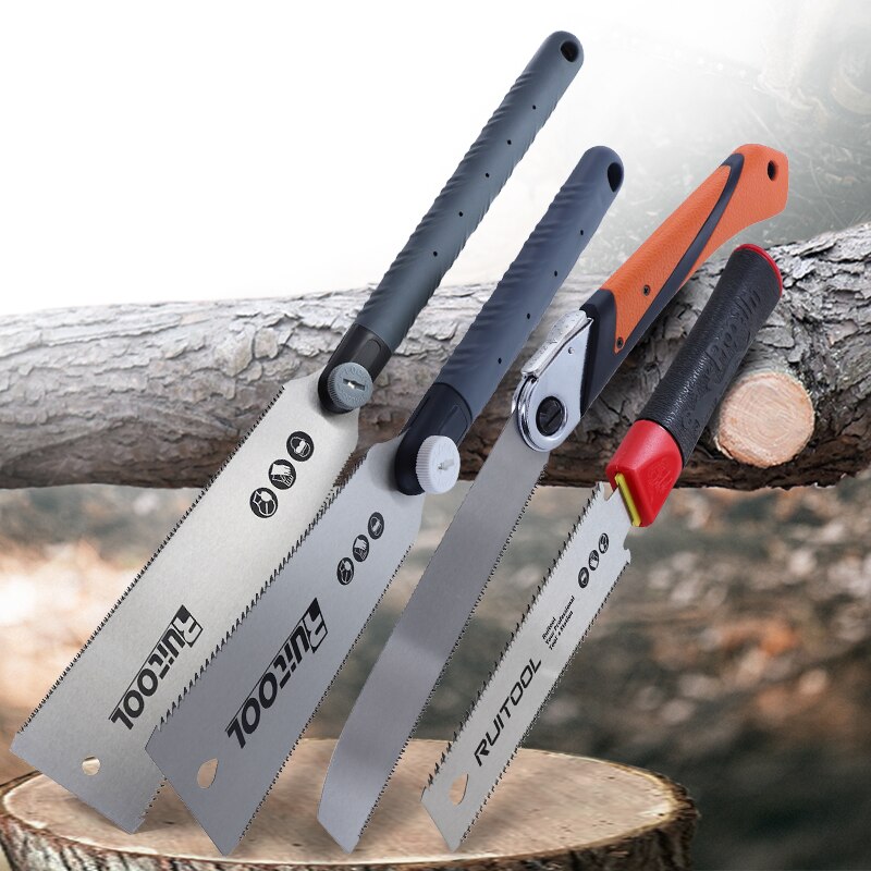Japanese Pull Saw - 1: منشار سحب ياباني ثلاثي الحواف