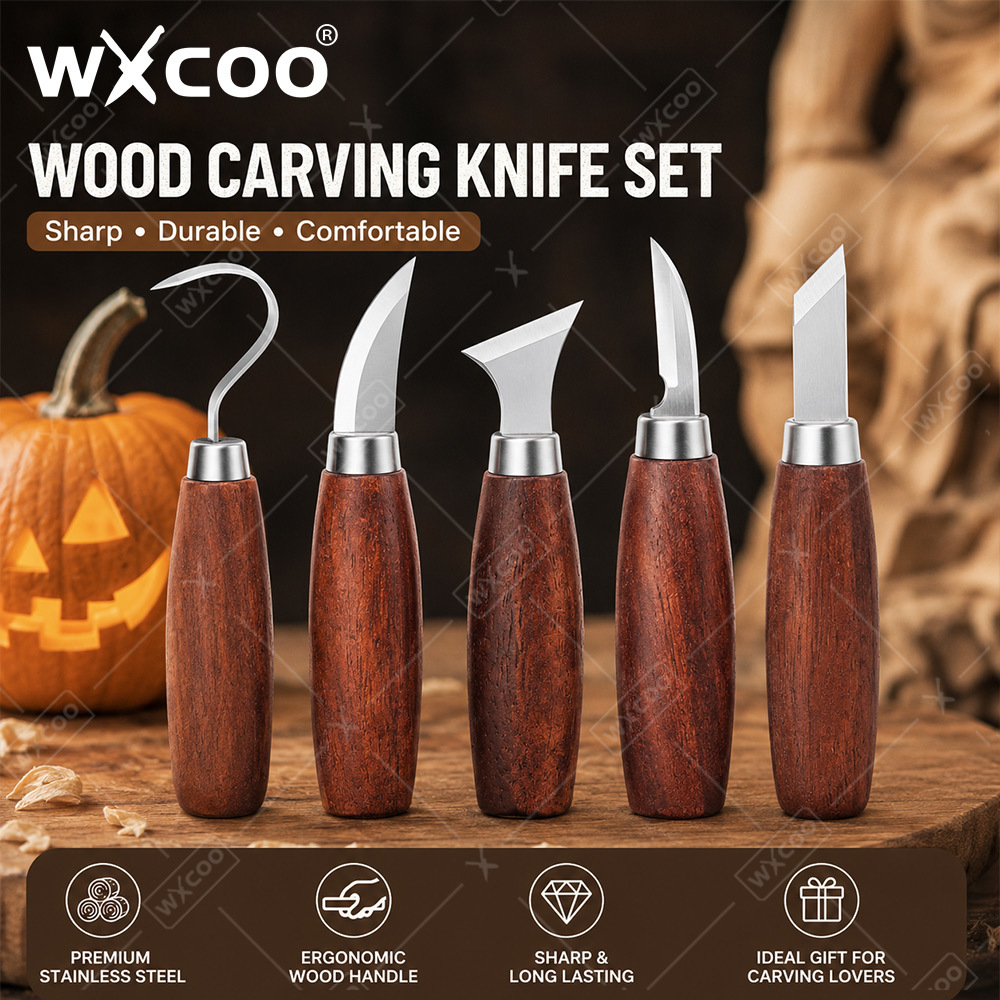Woodworking Kits For Beginners - مجموعة أدوات نحت الخشب من WXCOO،