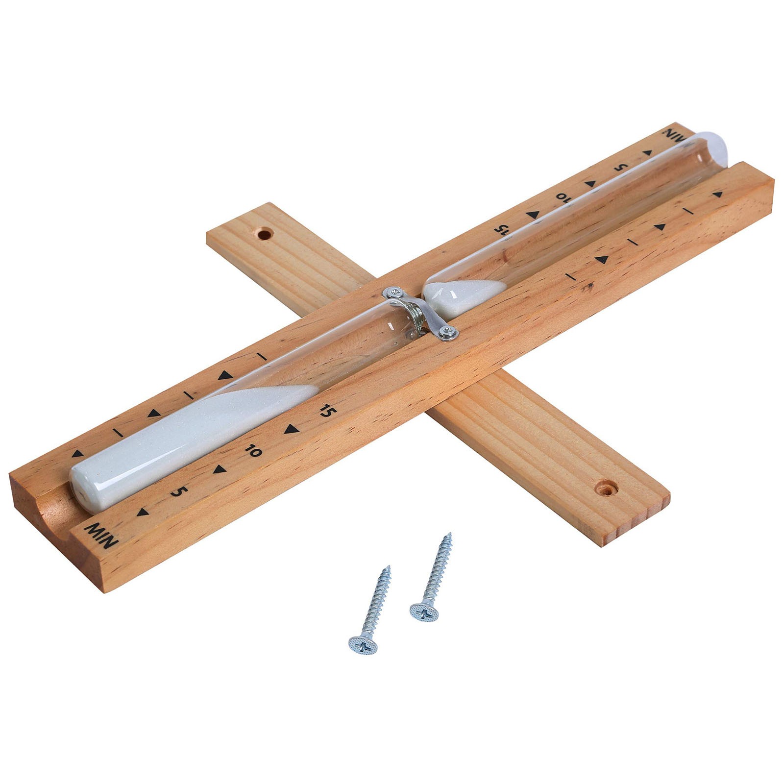 Woodworking Teacher - مؤقت الساعة الرملية الخشبي، نشاط الساونا،