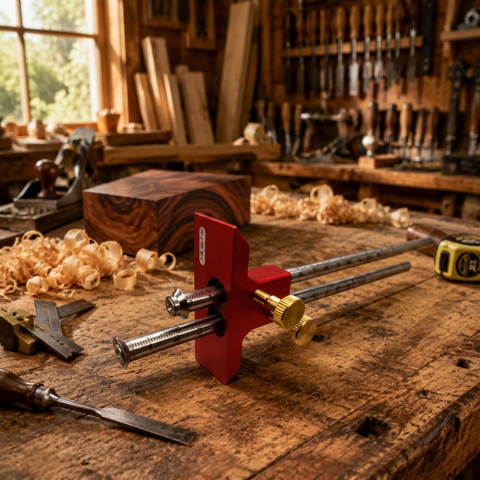 Marking Gauge Tool - أداة تحديد الخطوط المزدوجة من سبائك