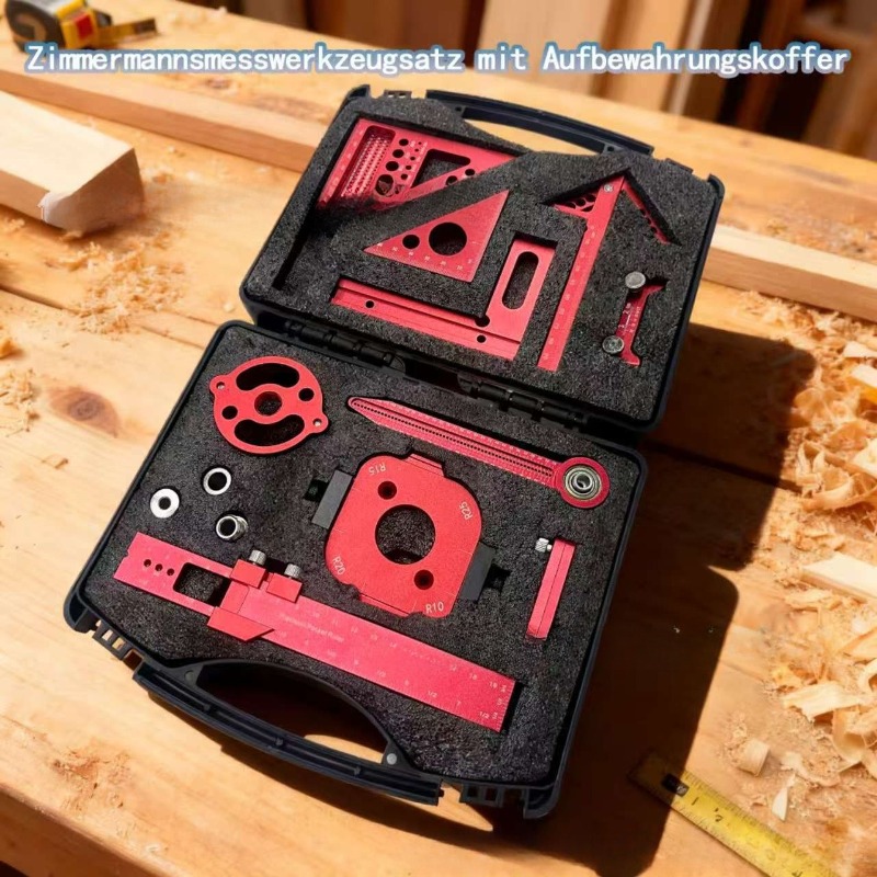 Woodworking Free Plans - مجموعة أدوات قياس لأعمال النجارة مع