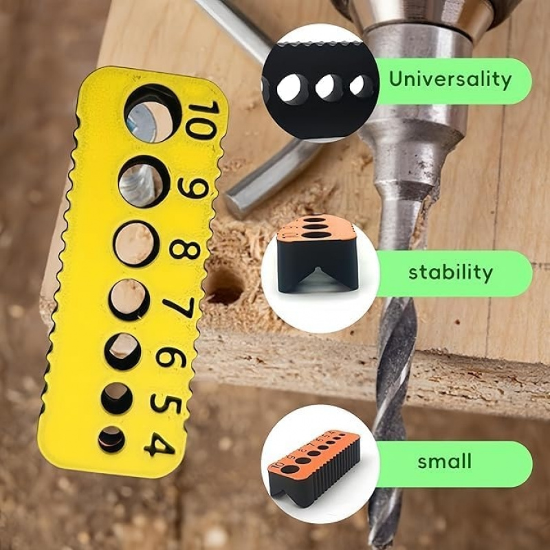 قالب توجيه حفر عالي الدقة بزاو - مراجعة Woodworking Drills وسعره