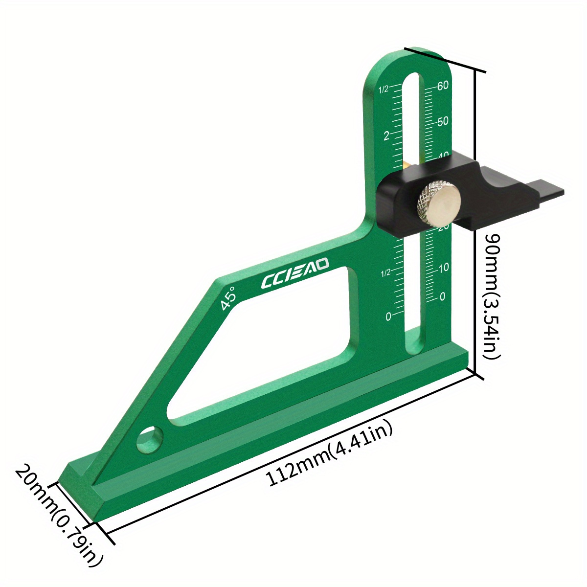 مقياس ارتفاع سبائك الألومنيوم  - مراجعة Woodworking Equipment وسعره