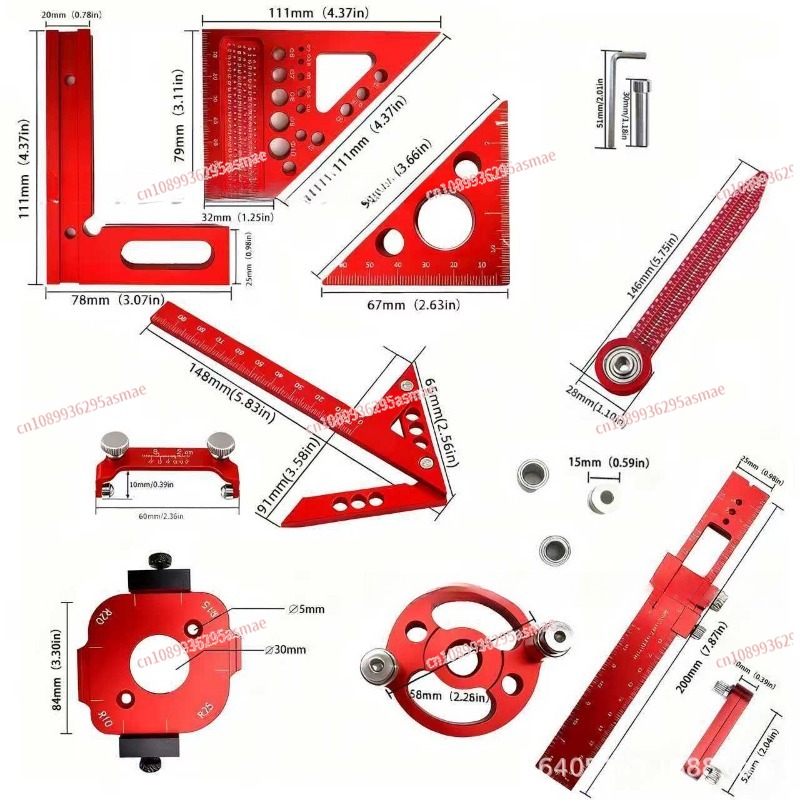 مجموعة أدوات قياس لأعمال النجا - مراجعة Woodworking Free Plans وسعره