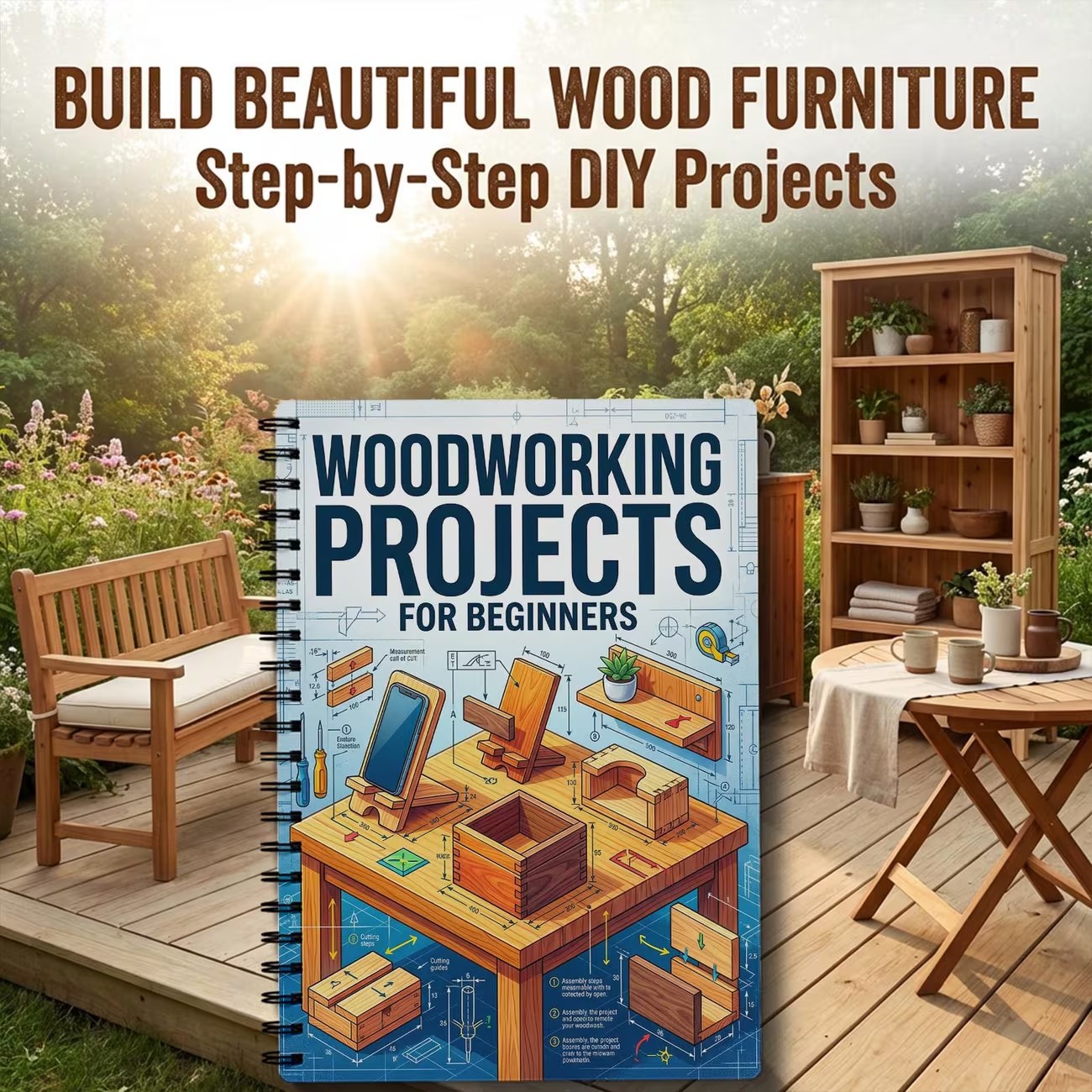 خطط سهلة لأعمال النجارة للمبتد - مراجعة Woodworking Ideas For Beginners وسعره