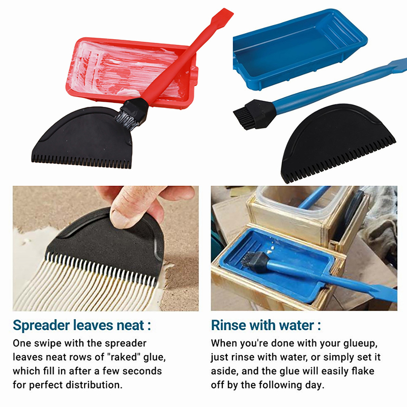 مجموعة أدوات فرشاة سيليكون ناع - مراجعة Woodworking Glue Applicator وسعره