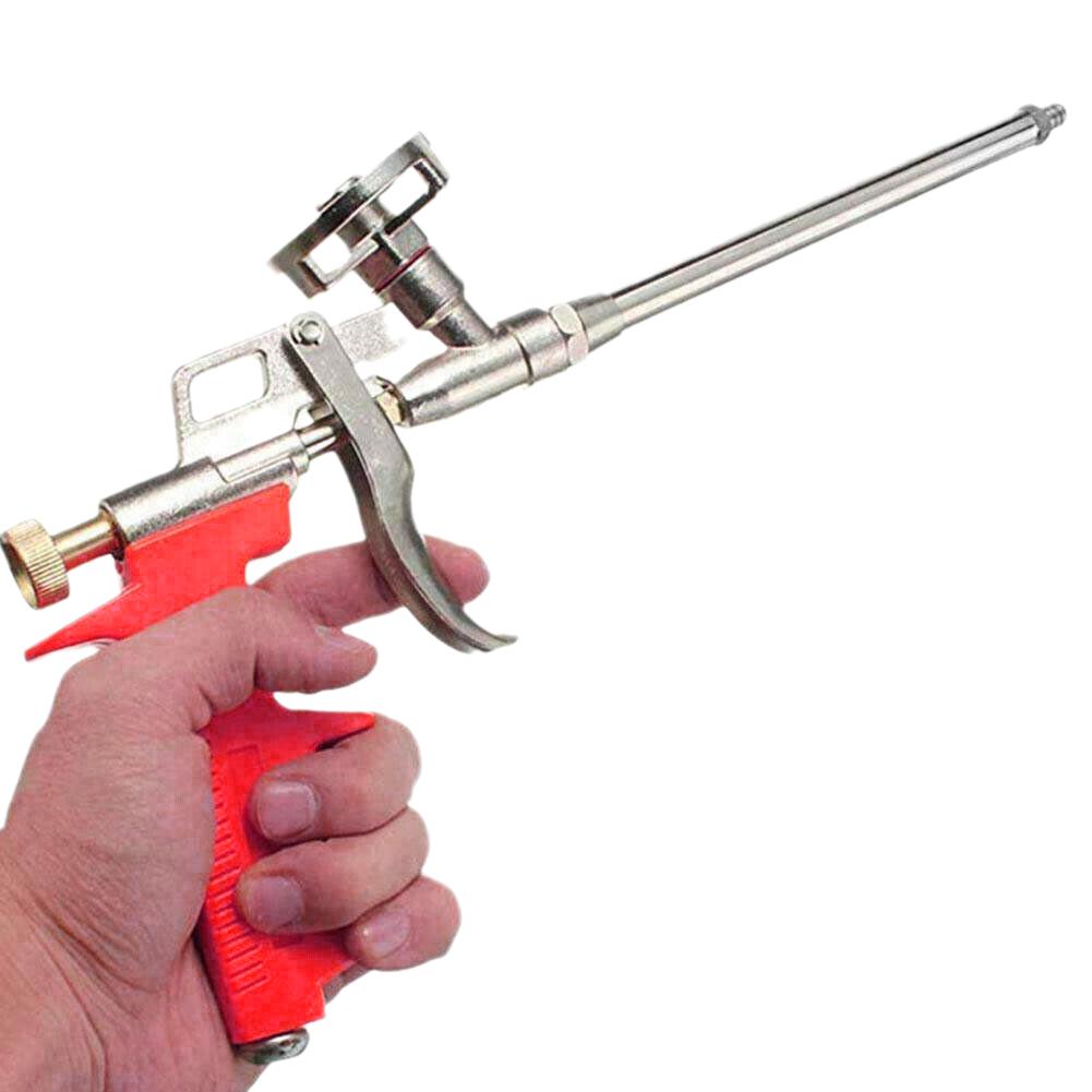 المهنية بندقية رذاذ رغوة بندقي - مراجعة Woodworking Glue Applicator وسعره