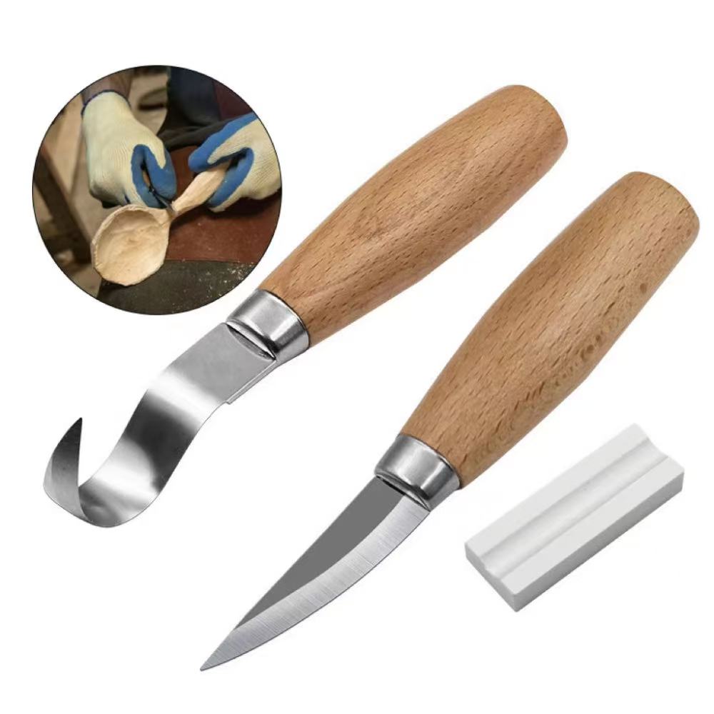 مجموعة أدوات نحت الخشب بمقبض خ - مراجعة Woodworking Kits For Beginners وسعره