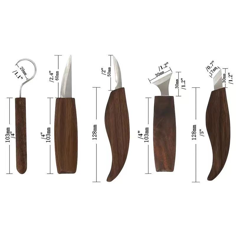 طقم أدوات نحت الخشب 8 قطع، مجم - مراجعة Woodworking Kits For Beginners وسعره