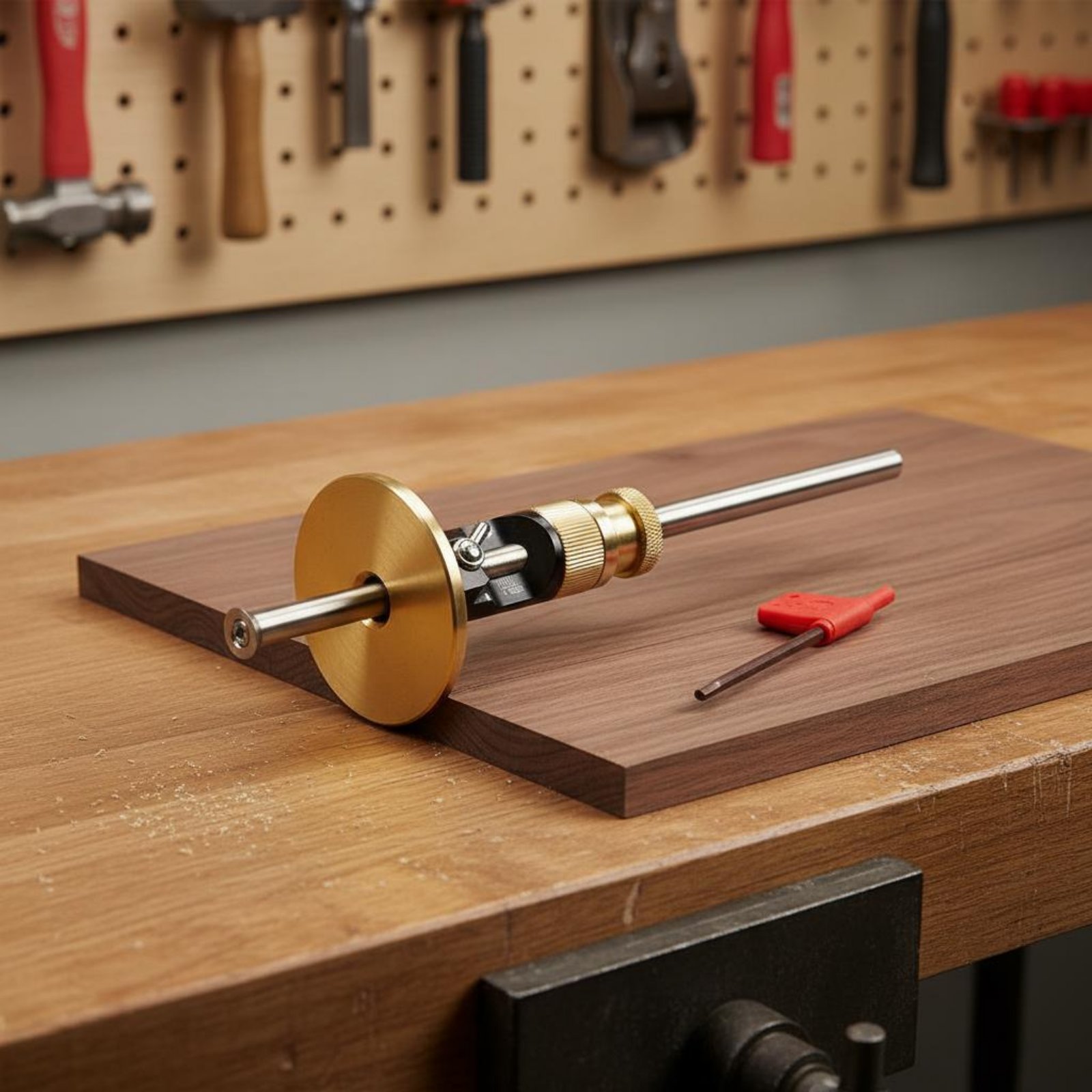 أداة تحديد ورسم دقيقة بعجلة قا - مراجعة Marking Gauge Tool وسعره