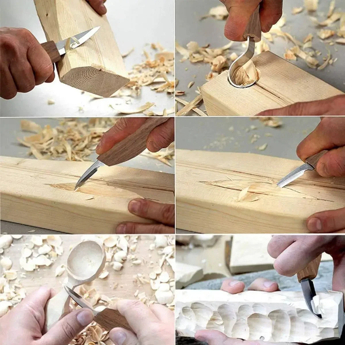 مجموعة نحت الخشب مجموعة سكاكين - مراجعة Woodworking Kits For Beginners وسعره