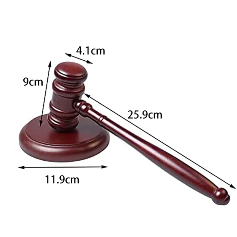 مطرقة القاضي الخشبية عالية الج - مراجعة Woodworking Auctions وسعره
