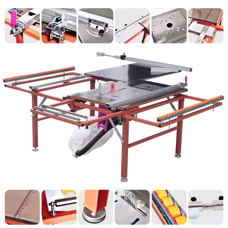 منشار طاولة محمول قابل للطي مع - مراجعة Woodworking Machinery وسعره