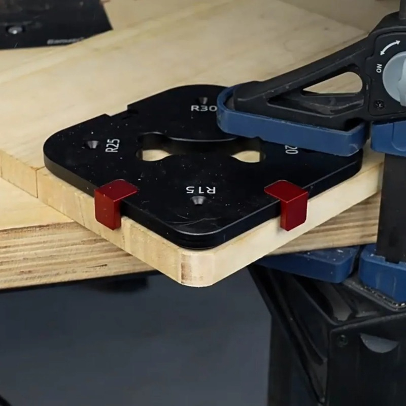 قالب زاوية من سبائك الألومنيوم - مراجعة Woodworking Templates وسعره