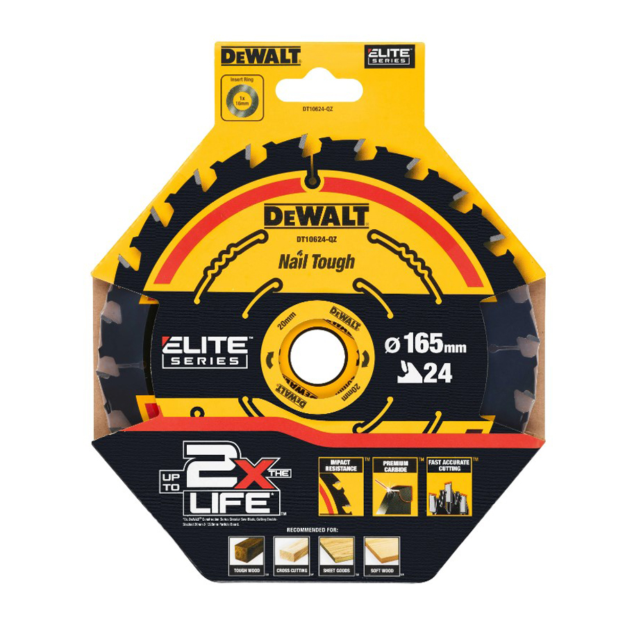DEWALT DT10624-QZ 1/3 قطعة شفر - مراجعة Woodworking Power Tools وسعره
