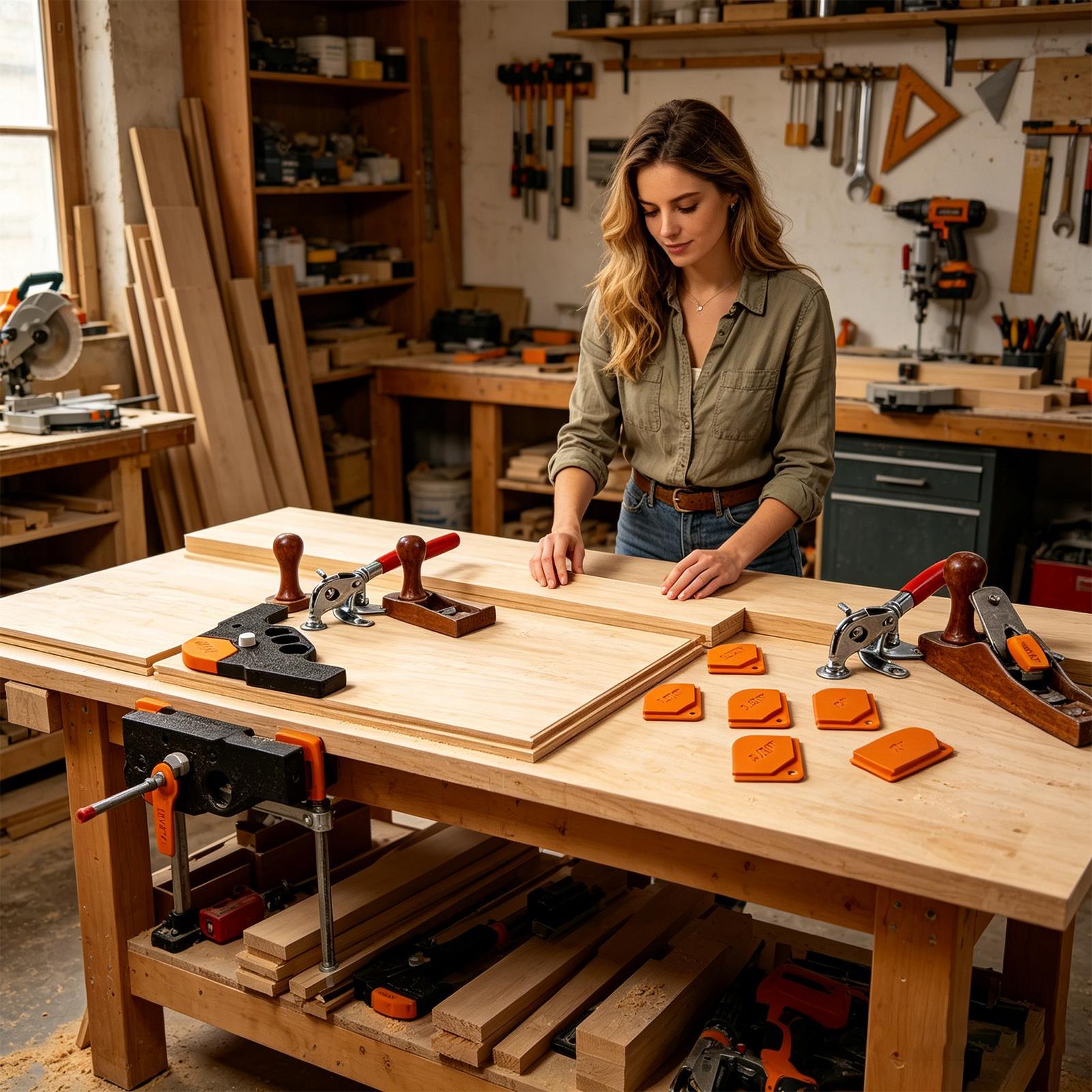 قالب تقويم زوايا الرؤوس المستد - مراجعة Woodworking Templates وسعره