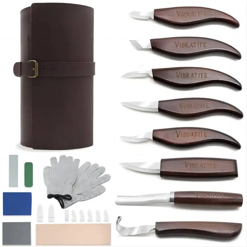 الخشب نحت عدة 15 قطعة أدوات نح - مراجعة Woodworking Kits For Beginners وسعره