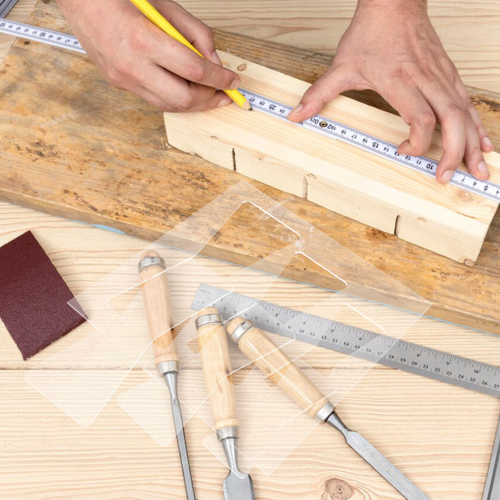 قطعتان من مجموعة قوالب النجارة - مراجعة Woodworking Templates وسعره