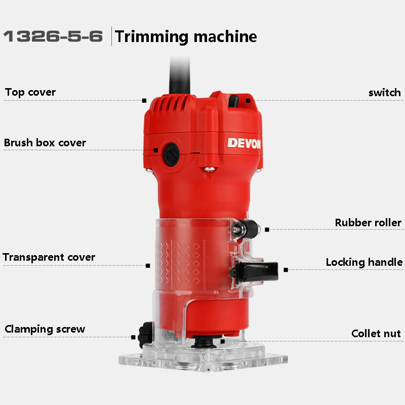 220V Wood Router Machine Woodw - مراجعة Woodworking Power Tools وسعره