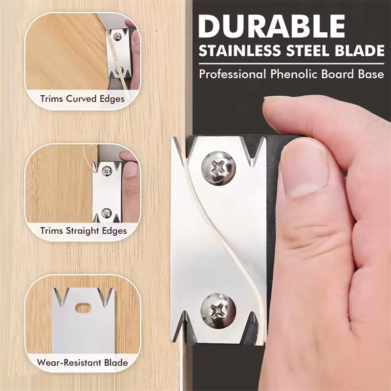 1 قطعة حافة معدنية النطاقات ال - مراجعة Woodworking Edge Trimmer وسعره