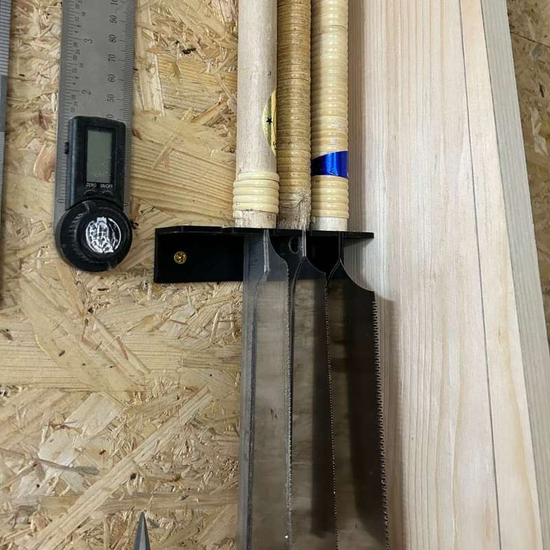 حامل منشار ياباني مثبت على الح - مراجعة Japanese Pull Saw وسعره