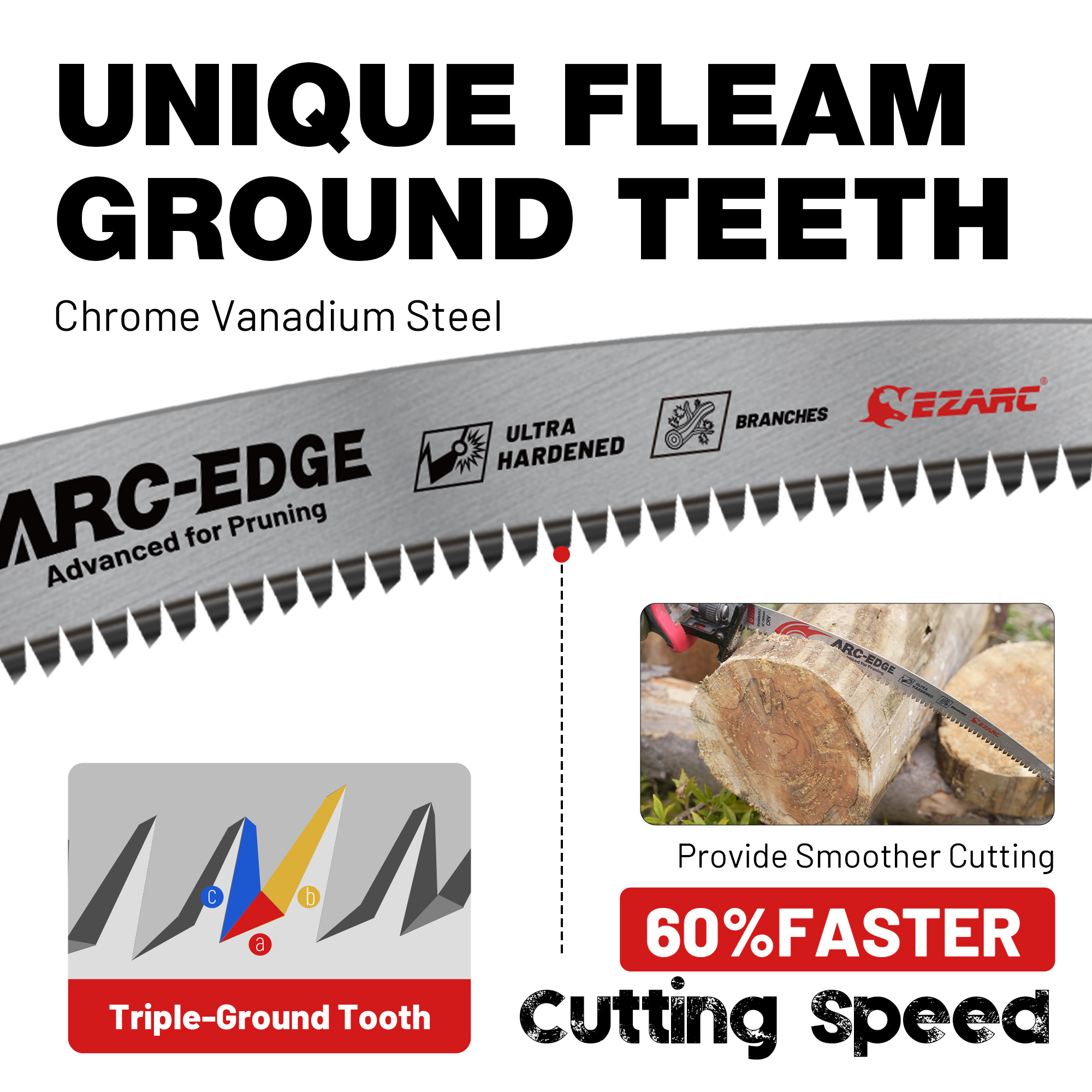 مجموعة شفرات منشار ترددي EZARC - مراجعة Japanese Pull Saw وسعره